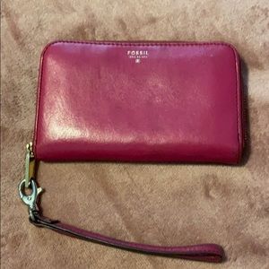 Fossil Wristlet Wallet